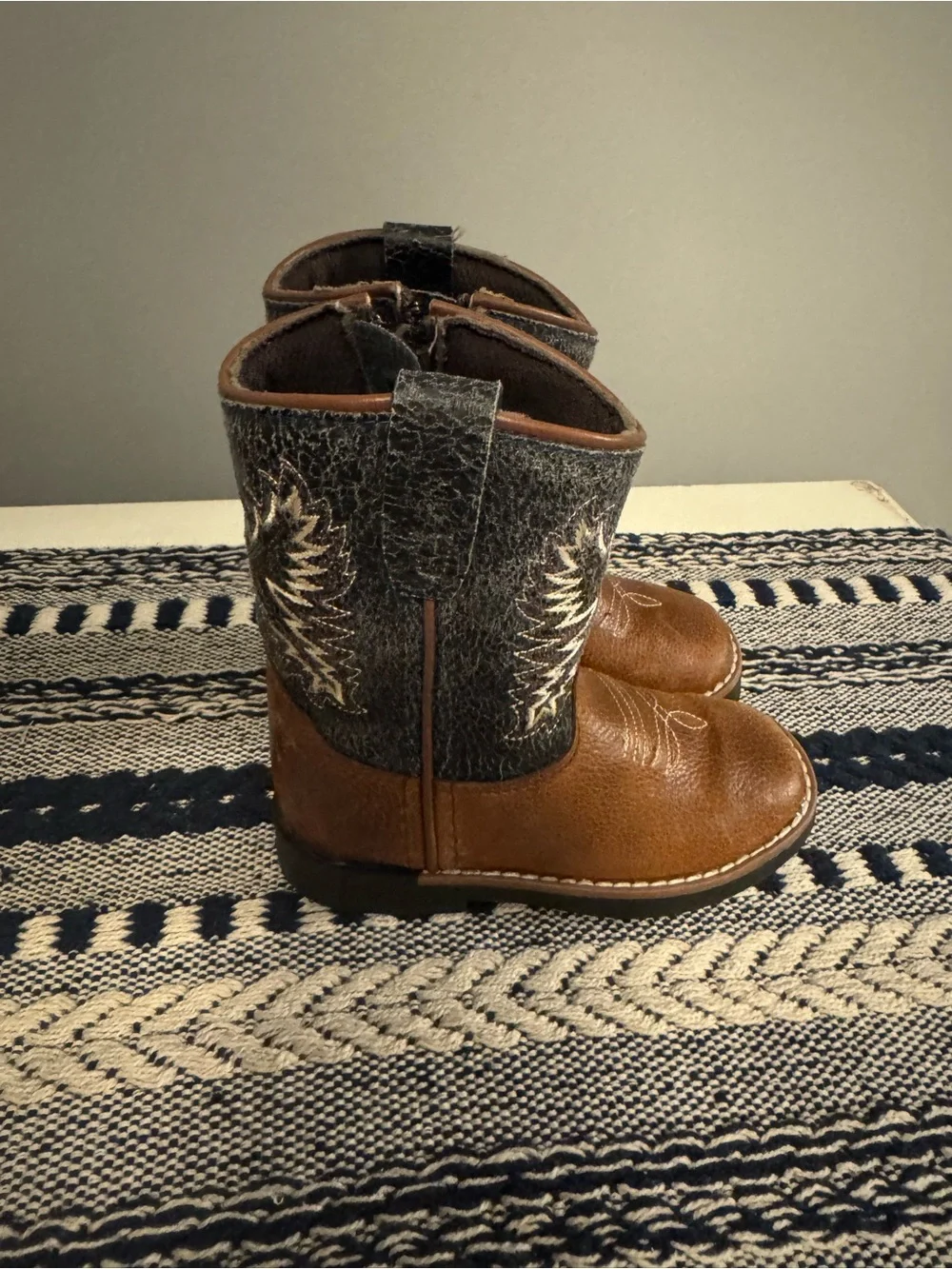 Cody James Kids' Brown Western Pull-On Boots